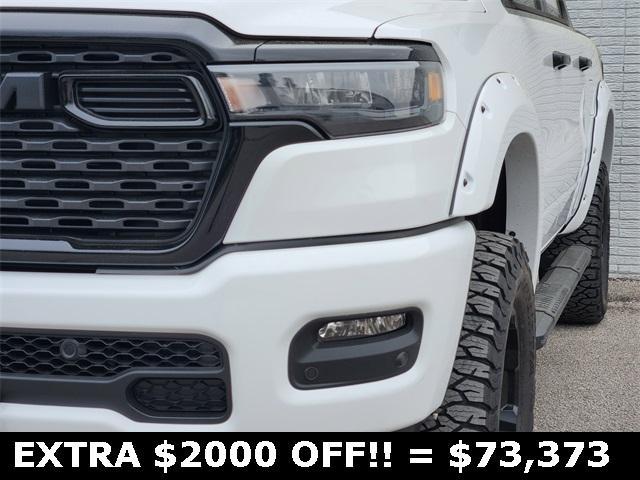 new 2025 Ram 1500 car, priced at $73,373