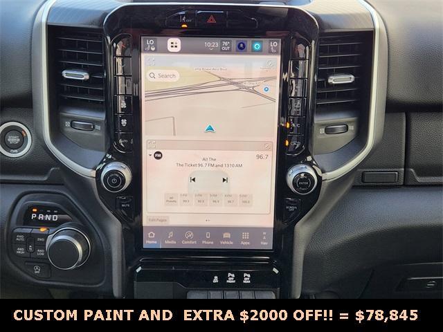 new 2025 Ram 1500 car, priced at $78,845