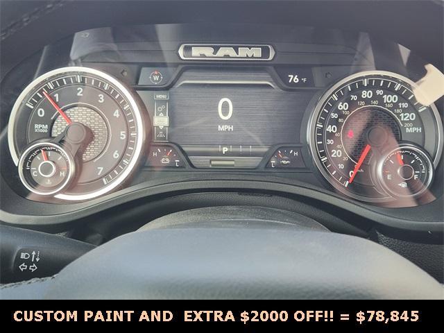 new 2025 Ram 1500 car, priced at $78,845