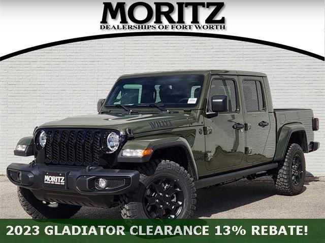 new 2023 Jeep Gladiator car, priced at $57,200