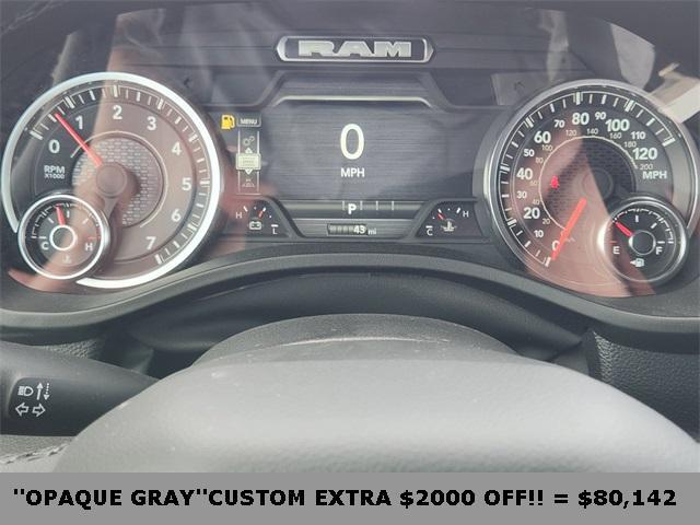 new 2025 Ram 1500 car, priced at $80,140