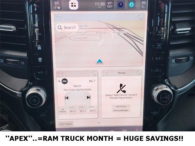 new 2025 Ram 1500 car, priced at $71,657