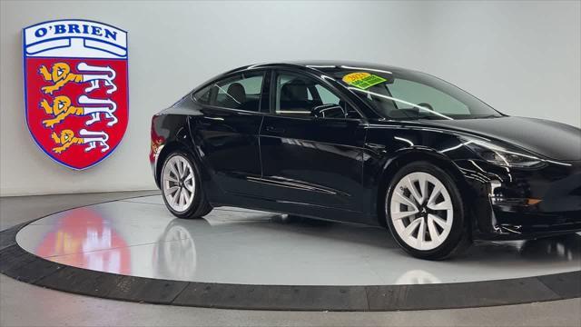 used 2023 Tesla Model 3 car, priced at $28,900