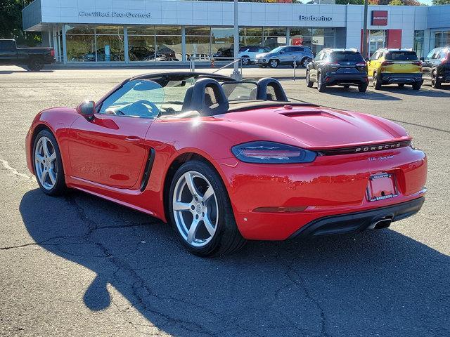 used 2023 Porsche 718 Boxster car, priced at $73,995