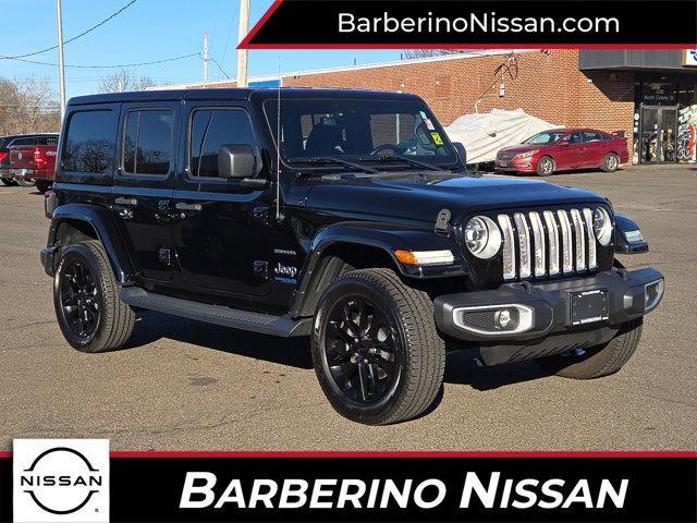 used 2021 Jeep Wrangler Unlimited 4xe car, priced at $32,699