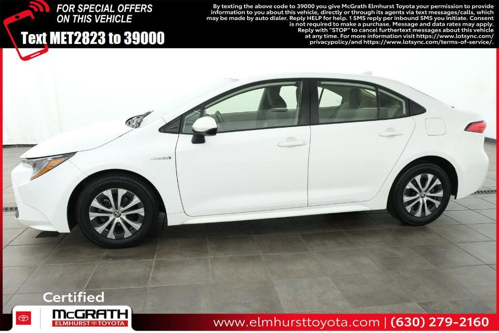 used 2021 Toyota Corolla Hybrid car, priced at $20,988