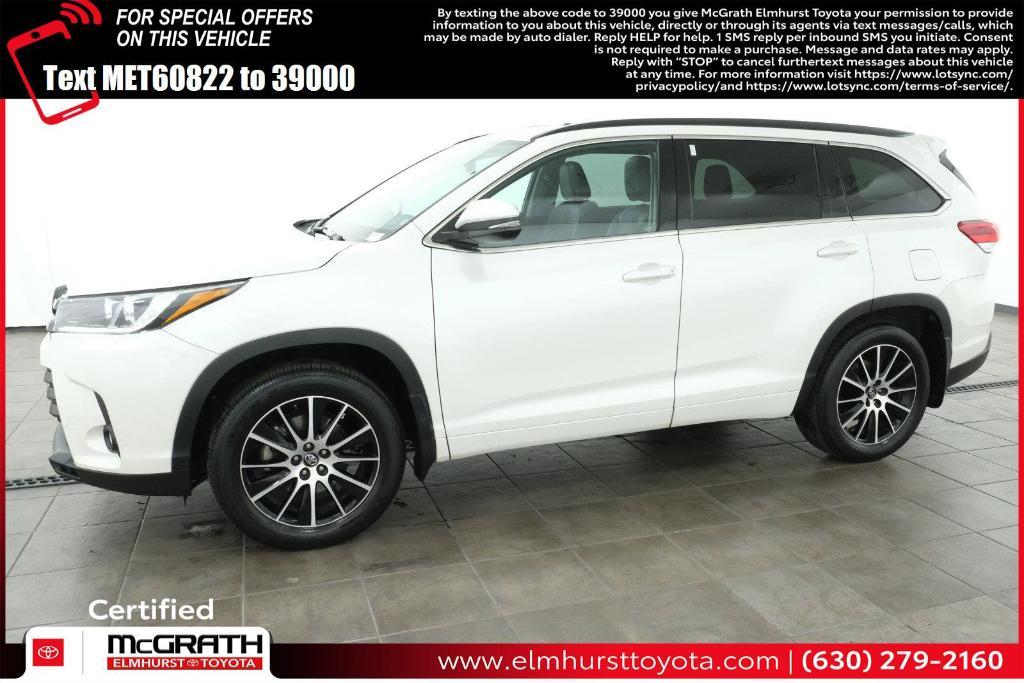 used 2017 Toyota Highlander car, priced at $23,488