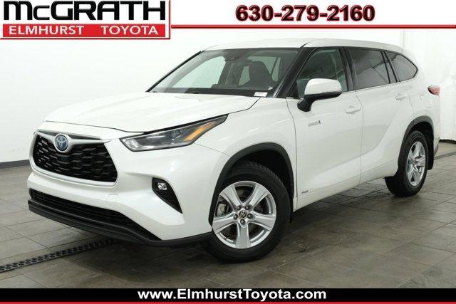 used 2021 Toyota Highlander Hybrid car, priced at $34,288