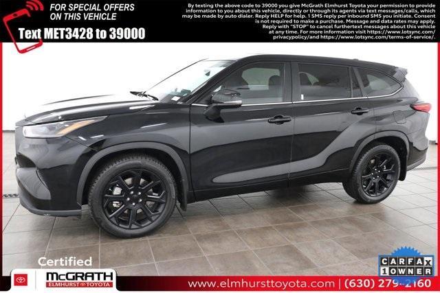 used 2023 Toyota Highlander car, priced at $28,988