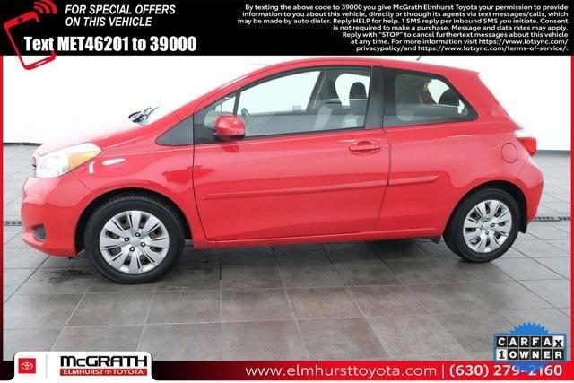 used 2012 Toyota Yaris car, priced at $9,998