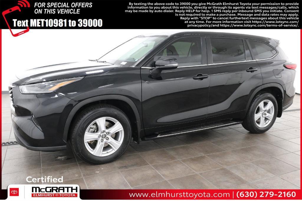 used 2023 Toyota Highlander car, priced at $36,488