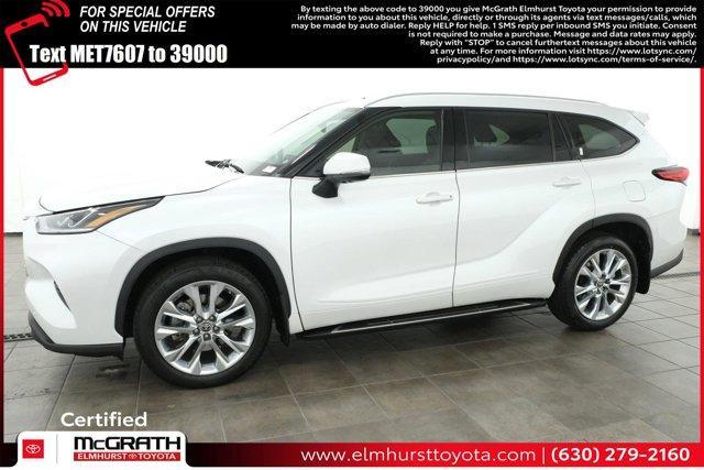 used 2022 Toyota Highlander car, priced at $42,888