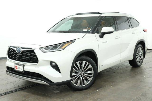 used 2021 Toyota Highlander Hybrid car, priced at $44,988