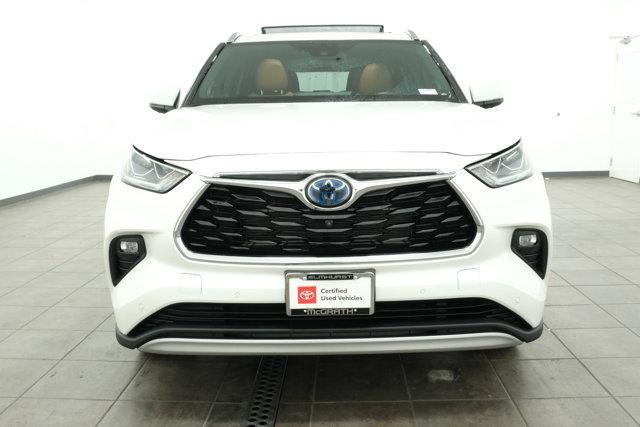 used 2021 Toyota Highlander Hybrid car, priced at $44,988