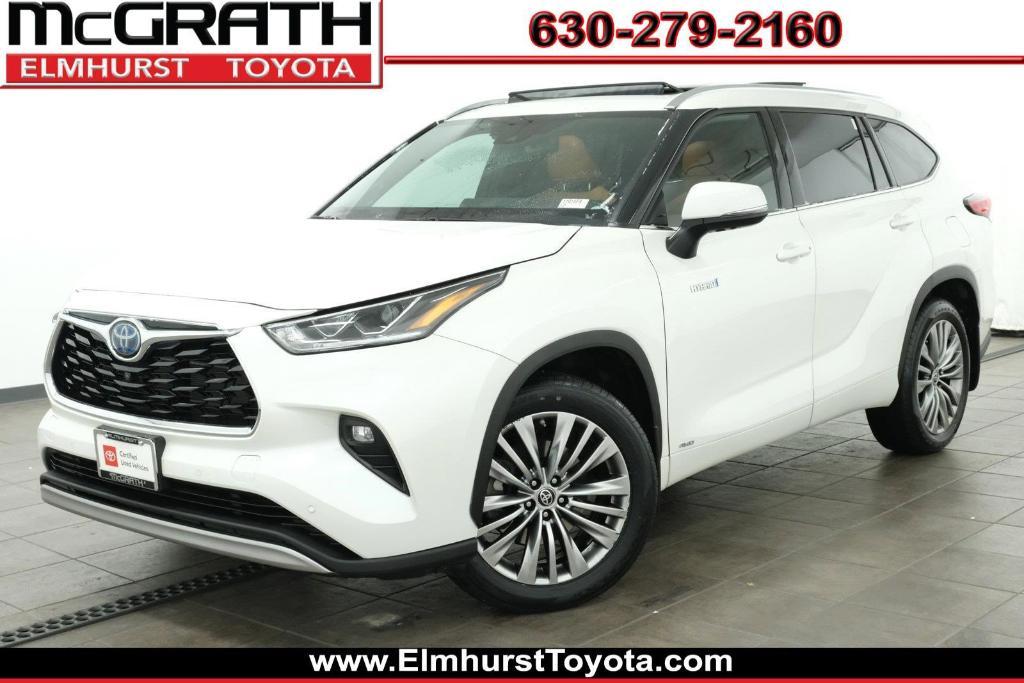 used 2021 Toyota Highlander Hybrid car, priced at $43,688