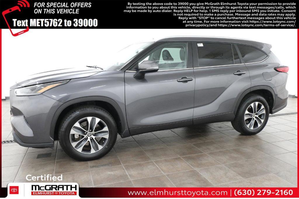 used 2023 Toyota Highlander car, priced at $35,988