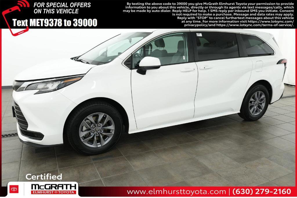 used 2022 Toyota Sienna car, priced at $42,888