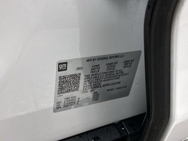 used 2023 Cadillac Escalade car, priced at $71,956