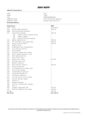 used 2024 BMW 330 car, priced at $40,777