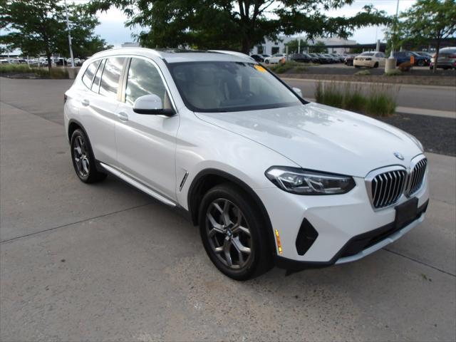 used 2022 BMW X3 car, priced at $38,987