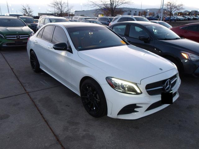 used 2019 Mercedes-Benz C-Class car, priced at $23,777