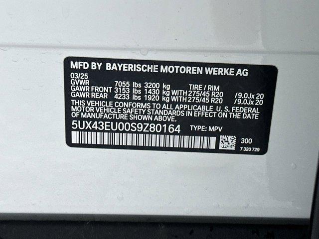 new 2025 BMW X5 PHEV car, priced at $77,625
