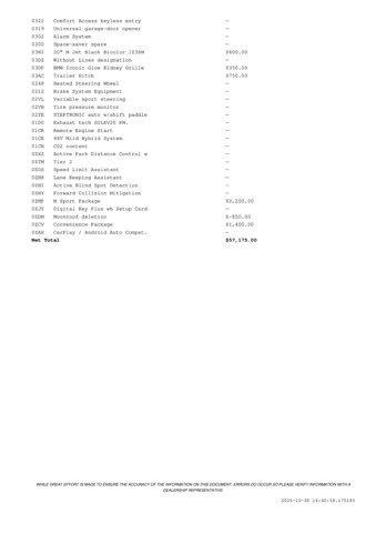 new 2026 BMW X3 car, priced at $57,175