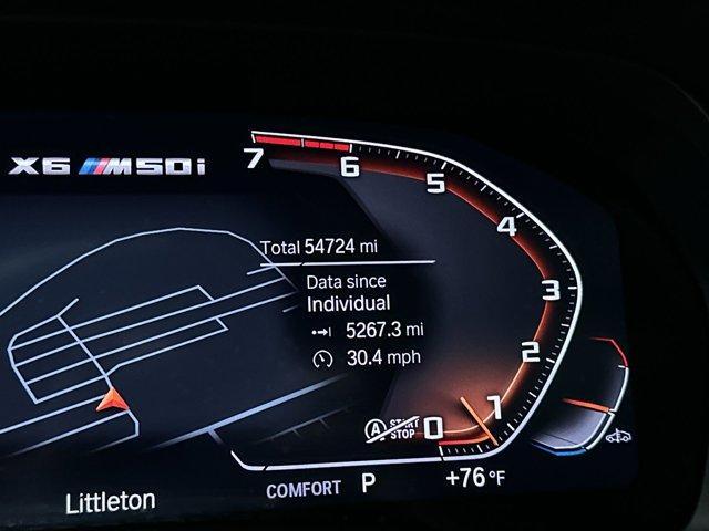 used 2022 BMW X6 car, priced at $53,471