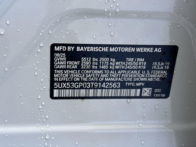 new 2026 BMW X3 car, priced at $56,475