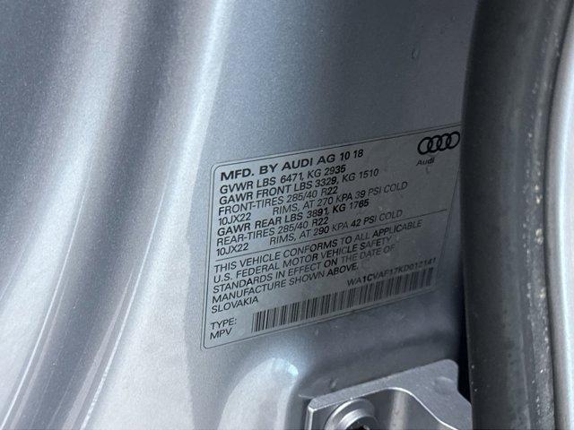 used 2019 Audi Q8 car, priced at $35,971