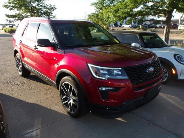 used 2018 Ford Explorer car, priced at $21,444