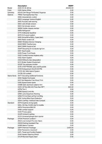 used 2025 BMW X3 car, priced at $56,825