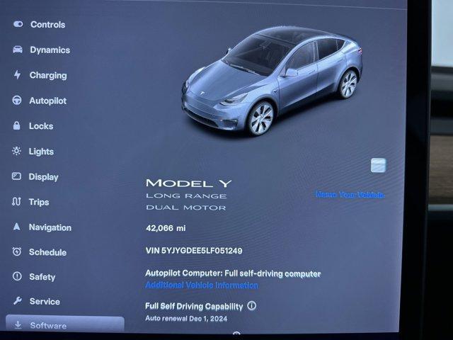 used 2020 Tesla Model Y car, priced at $26,777