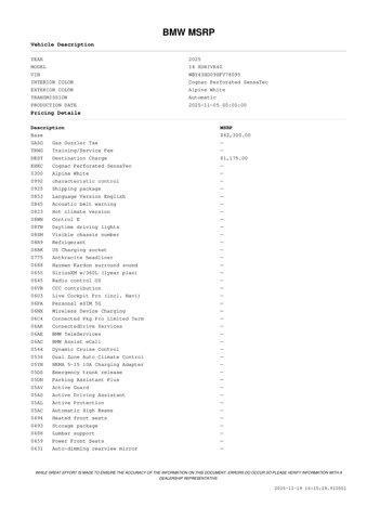 new 2025 BMW i4 Gran Coupe car, priced at $66,775
