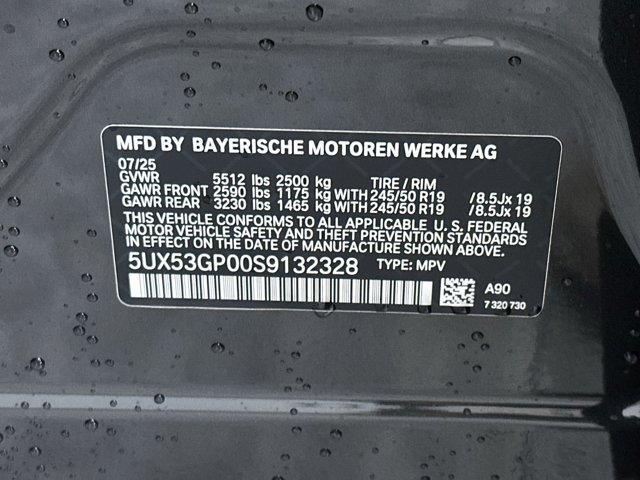 new 2025 BMW X3 car, priced at $56,060