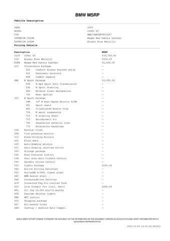 used 2022 BMW 228 Gran Coupe car, priced at $28,849