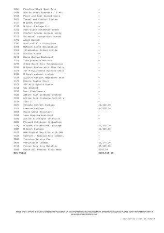 new 2026 BMW X7 car, priced at $103,515