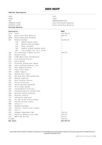 used 2025 BMW 330 car, priced at $43,971