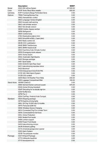 new 2025 BMW 330 car, priced at $58,310