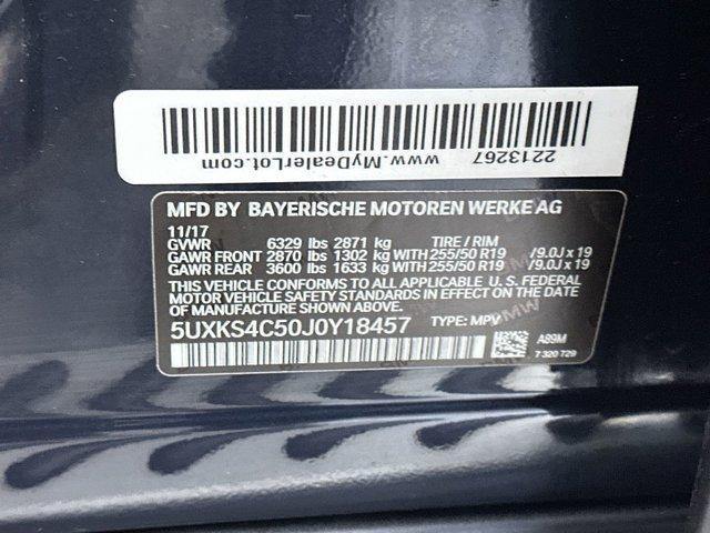 used 2018 BMW X5 car, priced at $24,449