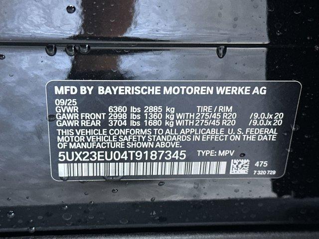 new 2026 BMW X5 car, priced at $79,475