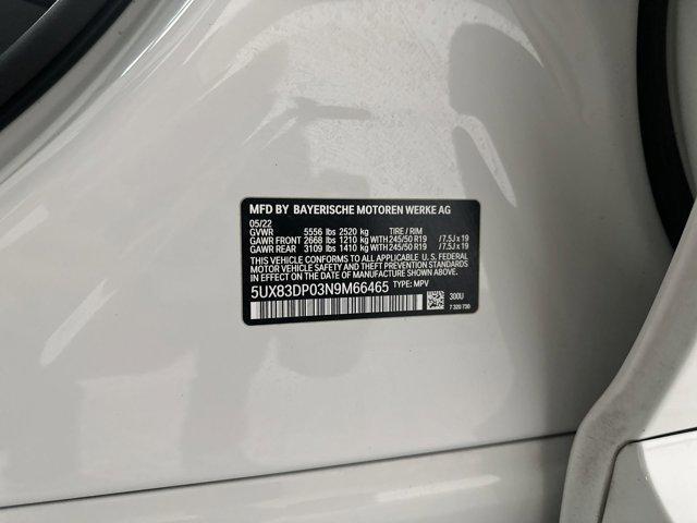 used 2022 BMW X3 car, priced at $45,971