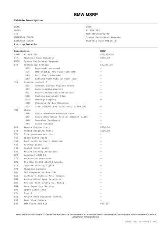 used 2025 BMW X1 car, priced at $42,987