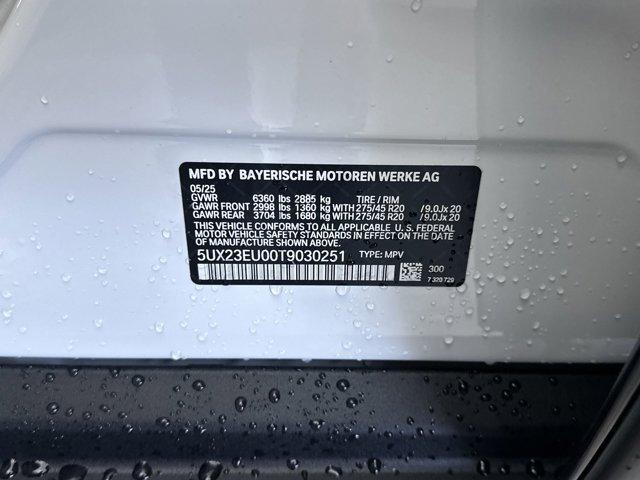 new 2026 BMW X5 car, priced at $74,625