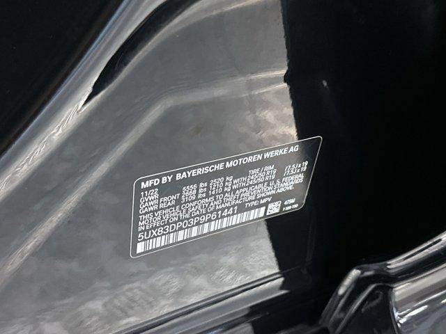used 2023 BMW X3 car, priced at $51,642