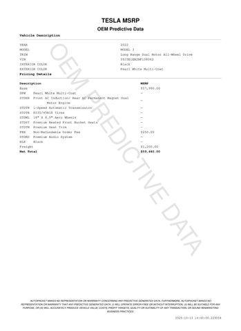 used 2022 Tesla Model 3 car, priced at $23,971