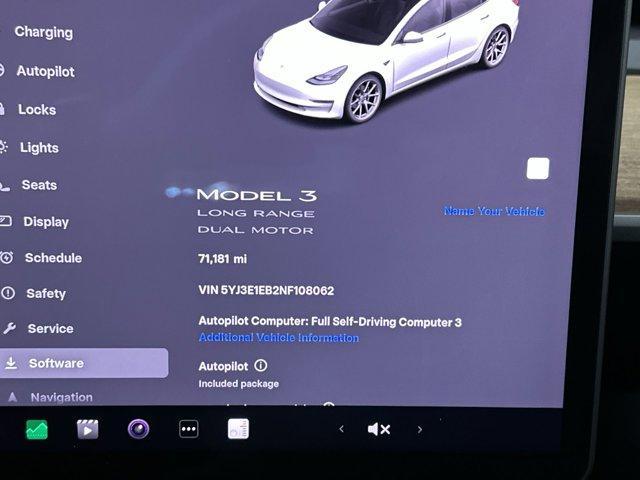 used 2022 Tesla Model 3 car, priced at $23,971