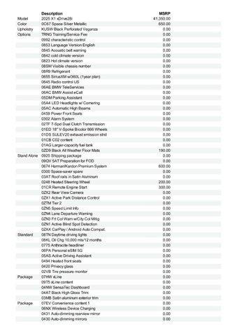 used 2025 BMW X1 car, priced at $46,415