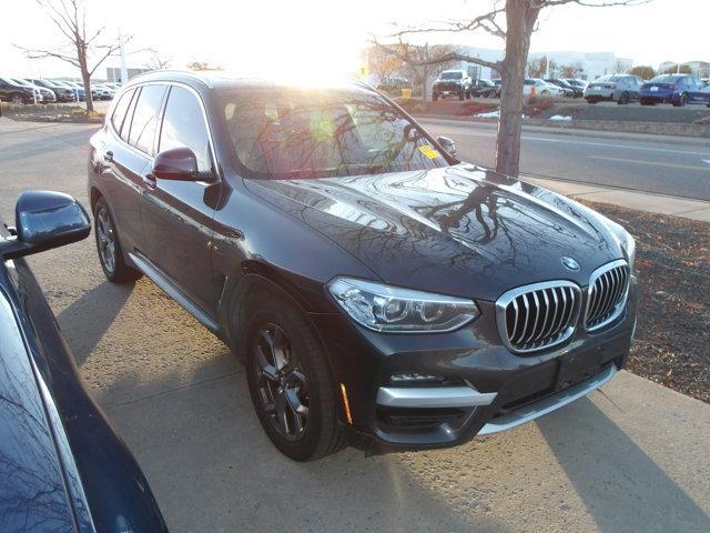 used 2021 BMW X3 car, priced at $34,999