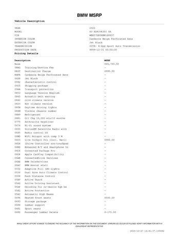 used 2022 BMW X3 car, priced at $36,991